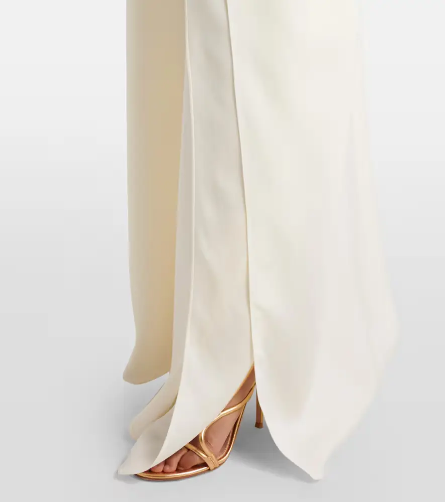 Taller Marmo Feather-trimmed off-shoulder gown | Thumbnail 2 Taller Marmo Feather-trimmed off-shoulder gown | Thumbnail 2