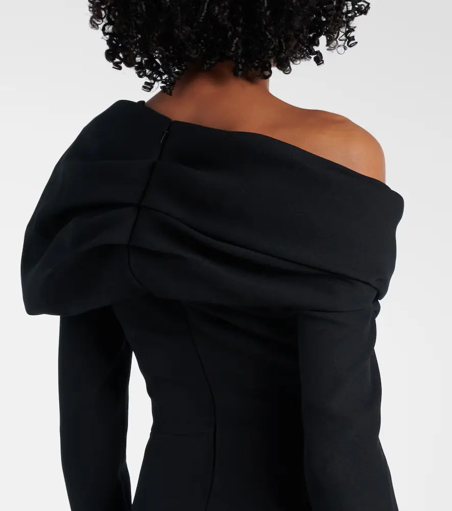 Safiyaa Draped gown | Thumbnail 4 Safiyaa Draped gown | Thumbnail 4