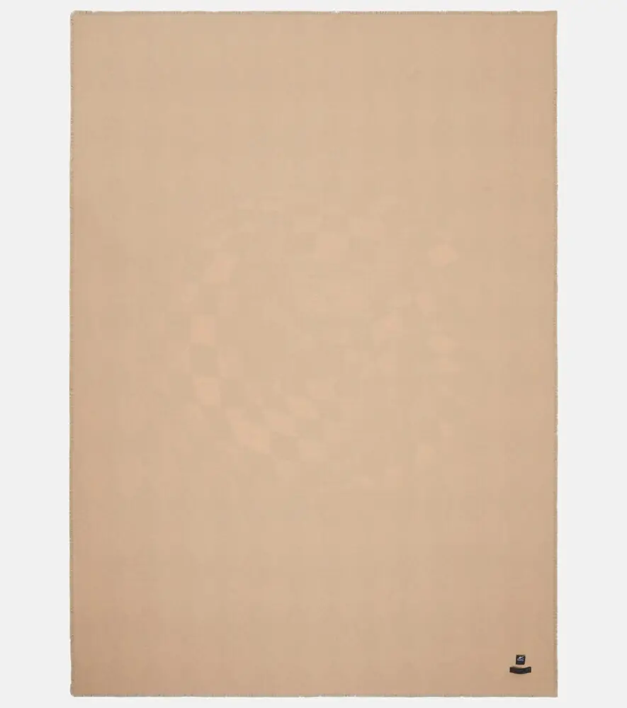 FORNASETTI High Fidelity argyle wool blanket | Thumbnail 6