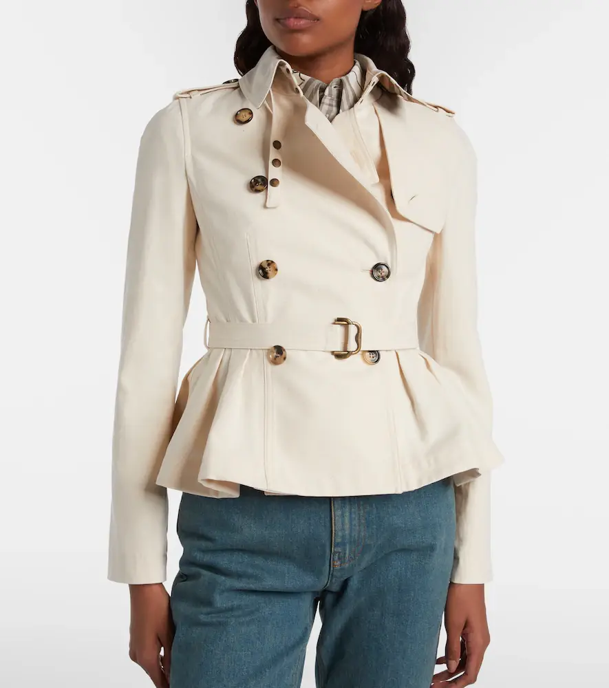 Burberry Isabella cotton gabardine jacket | Thumbnail 6 Burberry Isabella cotton gabardine jacket | Thumbnail 6
