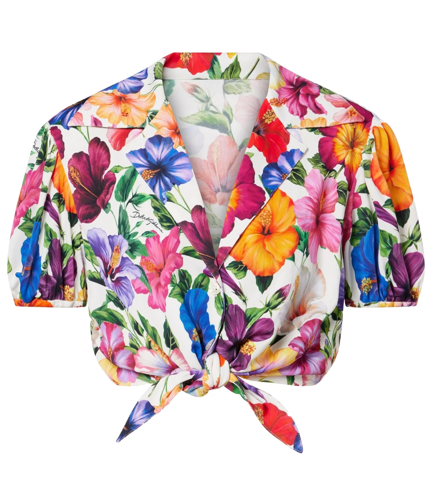 Floral crop top Floral crop top
