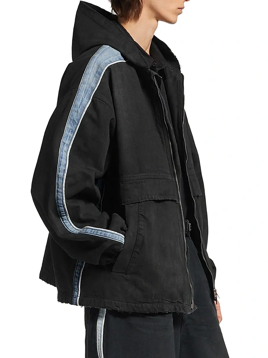 Balenciaga Men's Piping Detail Jacket | Thumbnail 5
