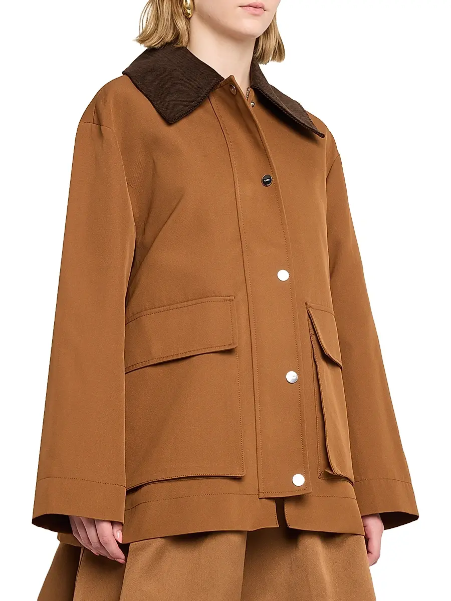 Ganni Women's Heavy Twill Jacket | Thumbnail 3 Ganni Women's Heavy Twill Jacket | Thumbnail 3