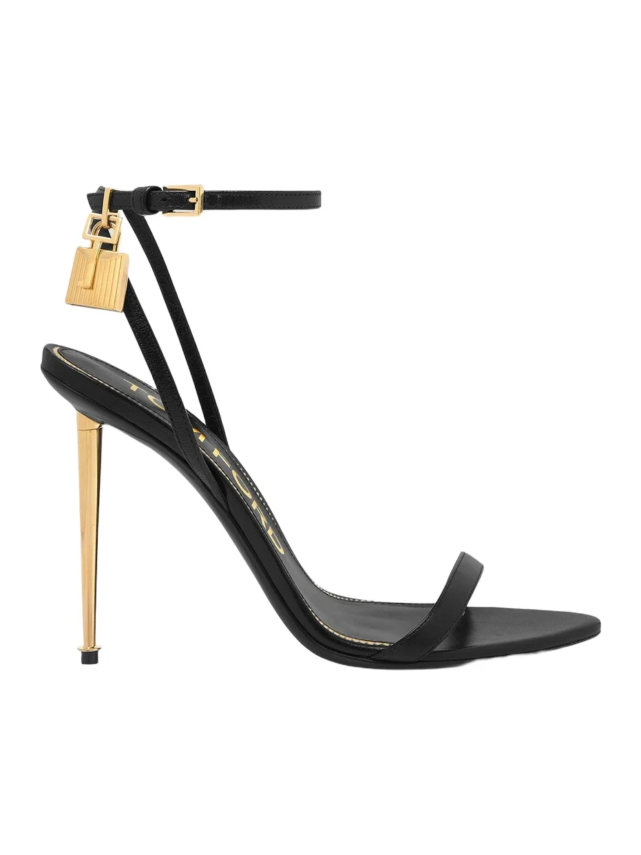 Women's Padlock 105MM Leather Sandals Women's Padlock 105MM Leather Sandals
