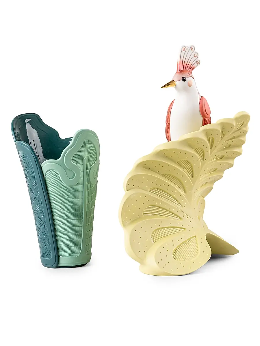 Lladro Utopical Porcelain Vase | Thumbnail 2 Lladro Utopical Porcelain Vase | Thumbnail 2