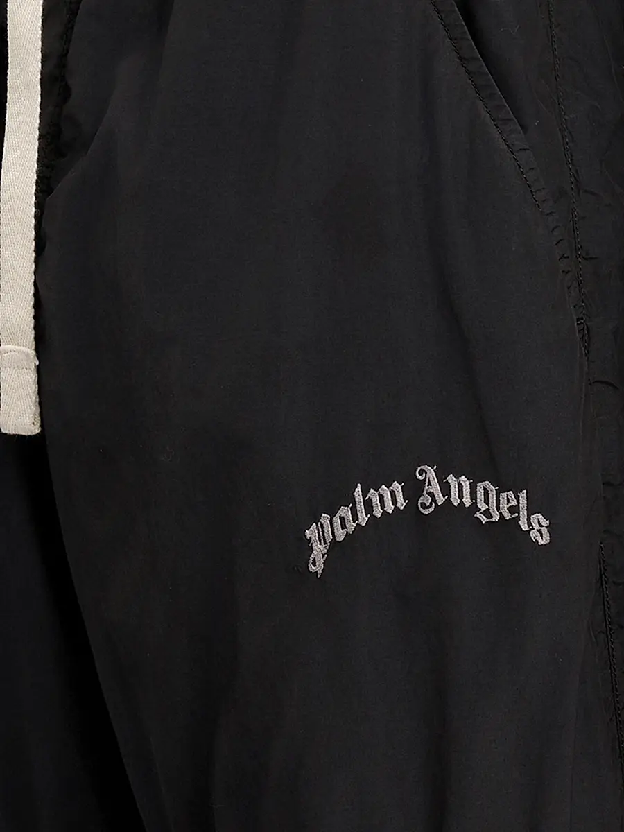 Palm Angels Men's Curved Logo Drawstring Cargo Pants | Thumbnail 5 Palm Angels Men's Curved Logo Drawstring Cargo Pants | Thumbnail 5