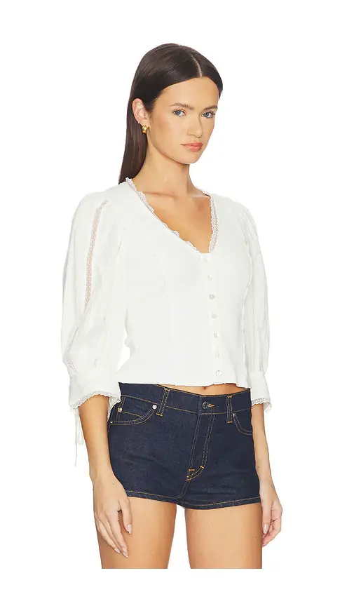 Free People x REVOLVE Summer Lace Blouse | Thumbnail 2 Free People x REVOLVE Summer Lace Blouse | Thumbnail 2