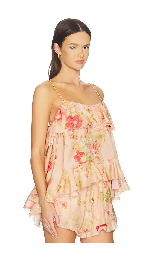 Zimmermann Roselight Frill Cami Top | Thumbnail 2 Zimmermann Roselight Frill Cami Top | Thumbnail 2