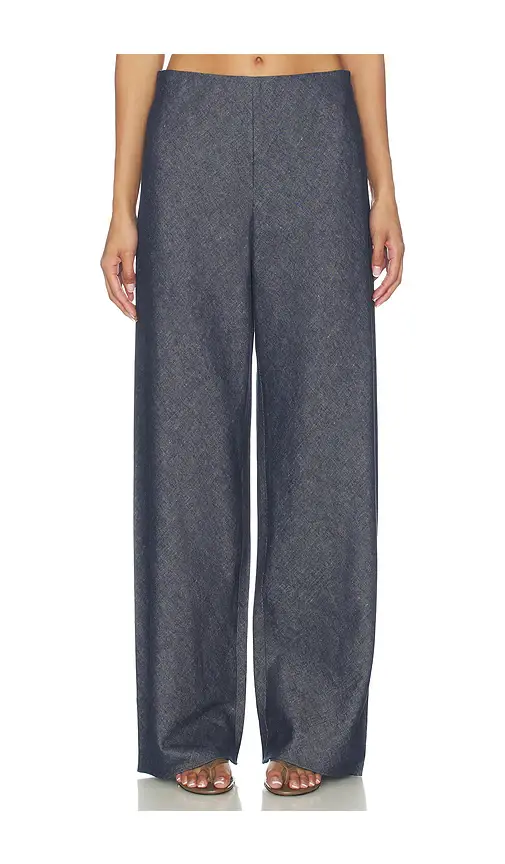 Vince Colette Chambray Bias Pant | Image 1 Vince Colette Chambray Bias Pant | Image 1