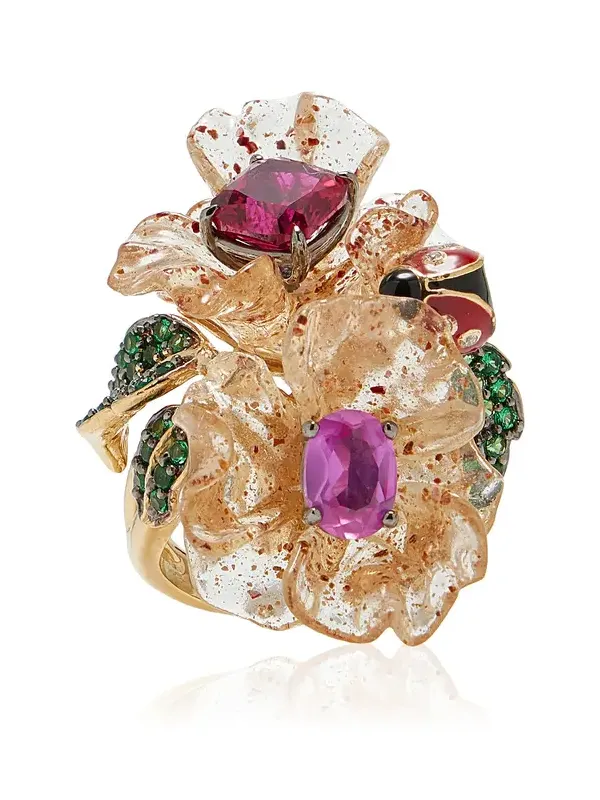 Anabela Chan Beetroot & Dragonfruit Garden Ring