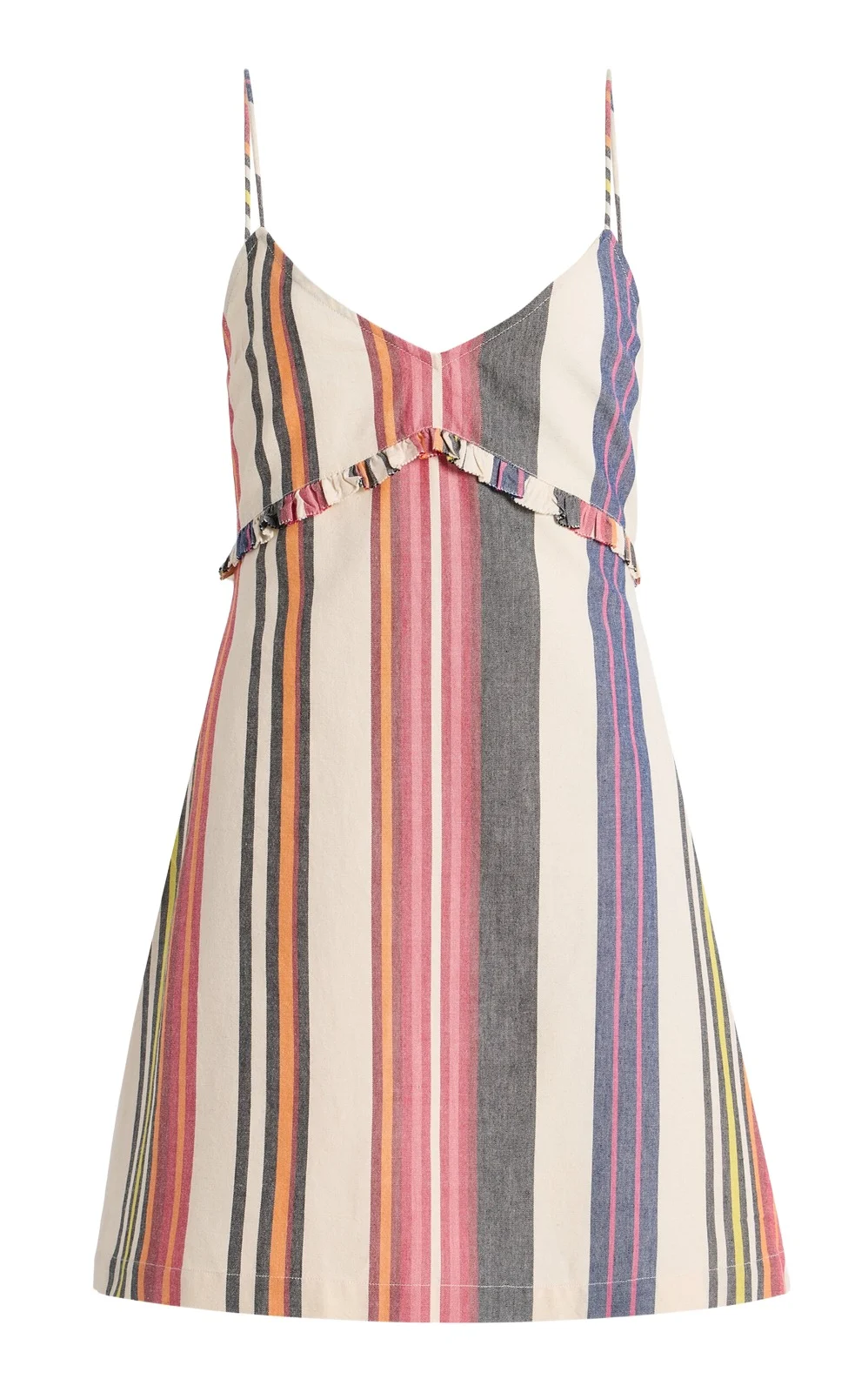 Ina Striped Cotton Mini Dress Ina Striped Cotton Mini Dress