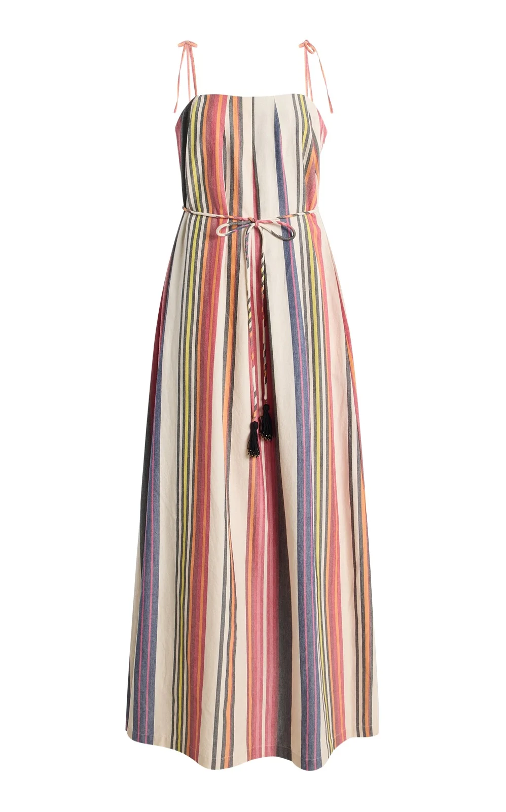 Nisus Striped Cotton Maxi Dress Nisus Striped Cotton Maxi Dress