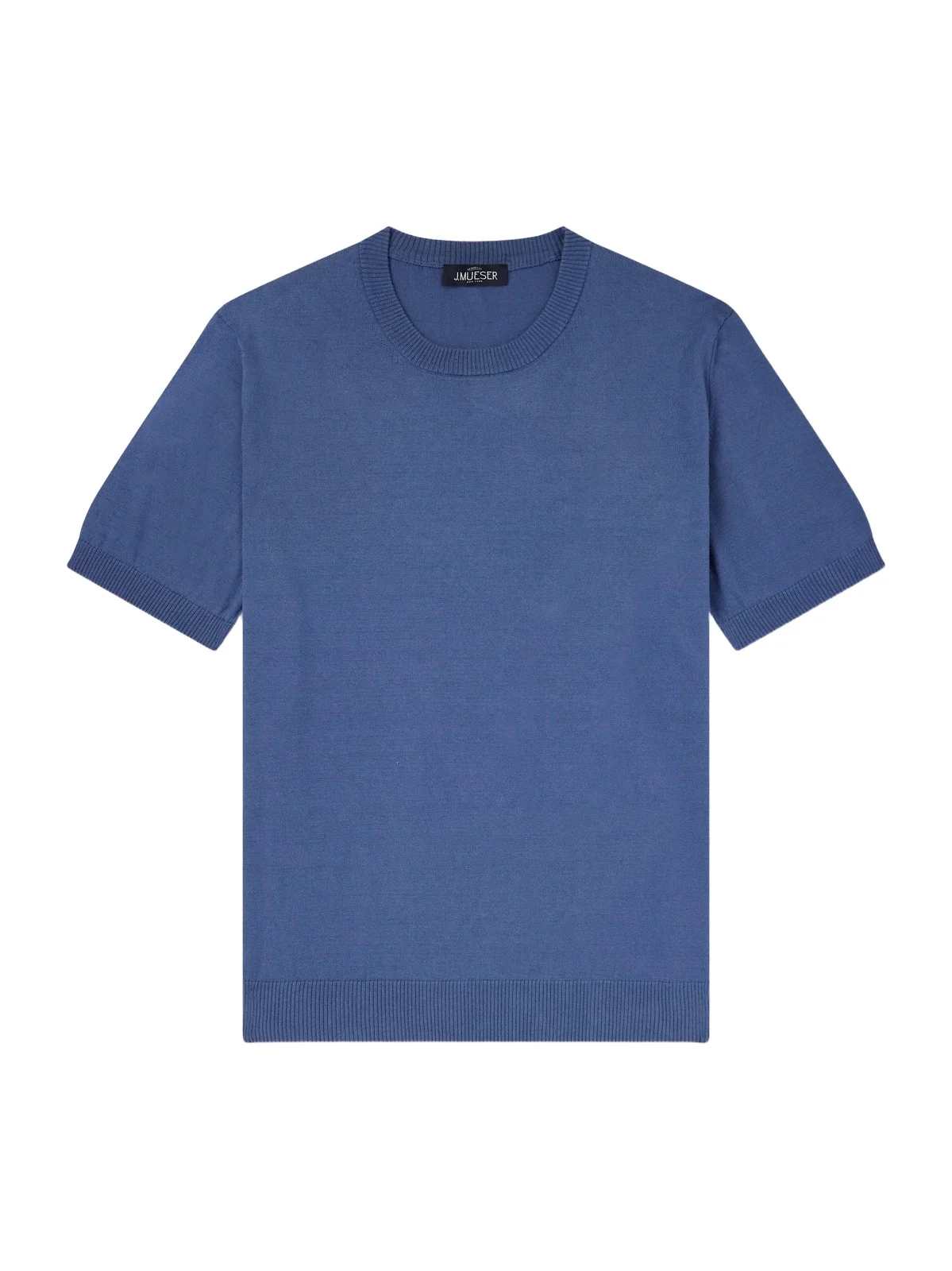 Knitted Cotton T-Shirt - Men