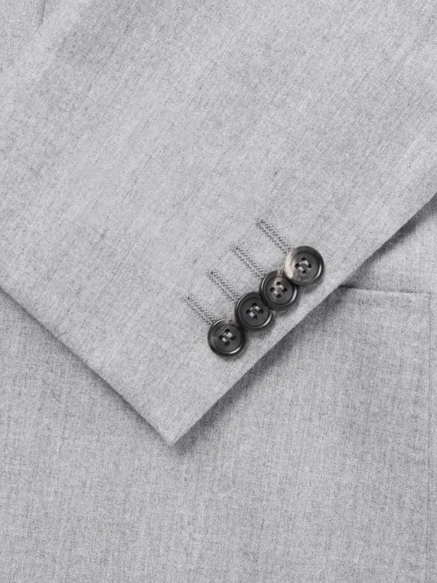 Canali Kei Wool Suit Jacket - Men | Thumbnail 2