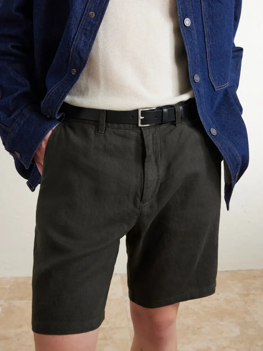 NN07 Ever 90030 3cm Leather Belt - Men | Thumbnail 2