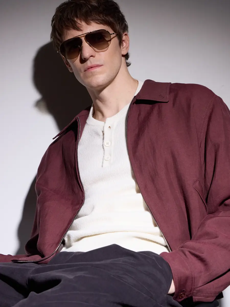 AHLEM Laplace Semi-Rimless Aviator-Style Gold-Tone Metal Sunglasses - Men | Thumbnail 2 AHLEM Laplace Semi-Rimless Aviator-Style Gold-Tone Metal Sunglasses - Men | Thumbnail 2