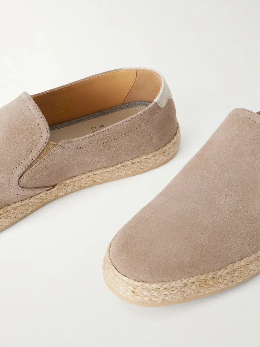 Brunello Cucinelli Suede Espadrilles - Men | Thumbnail 4 Brunello Cucinelli Suede Espadrilles - Men | Thumbnail 4
