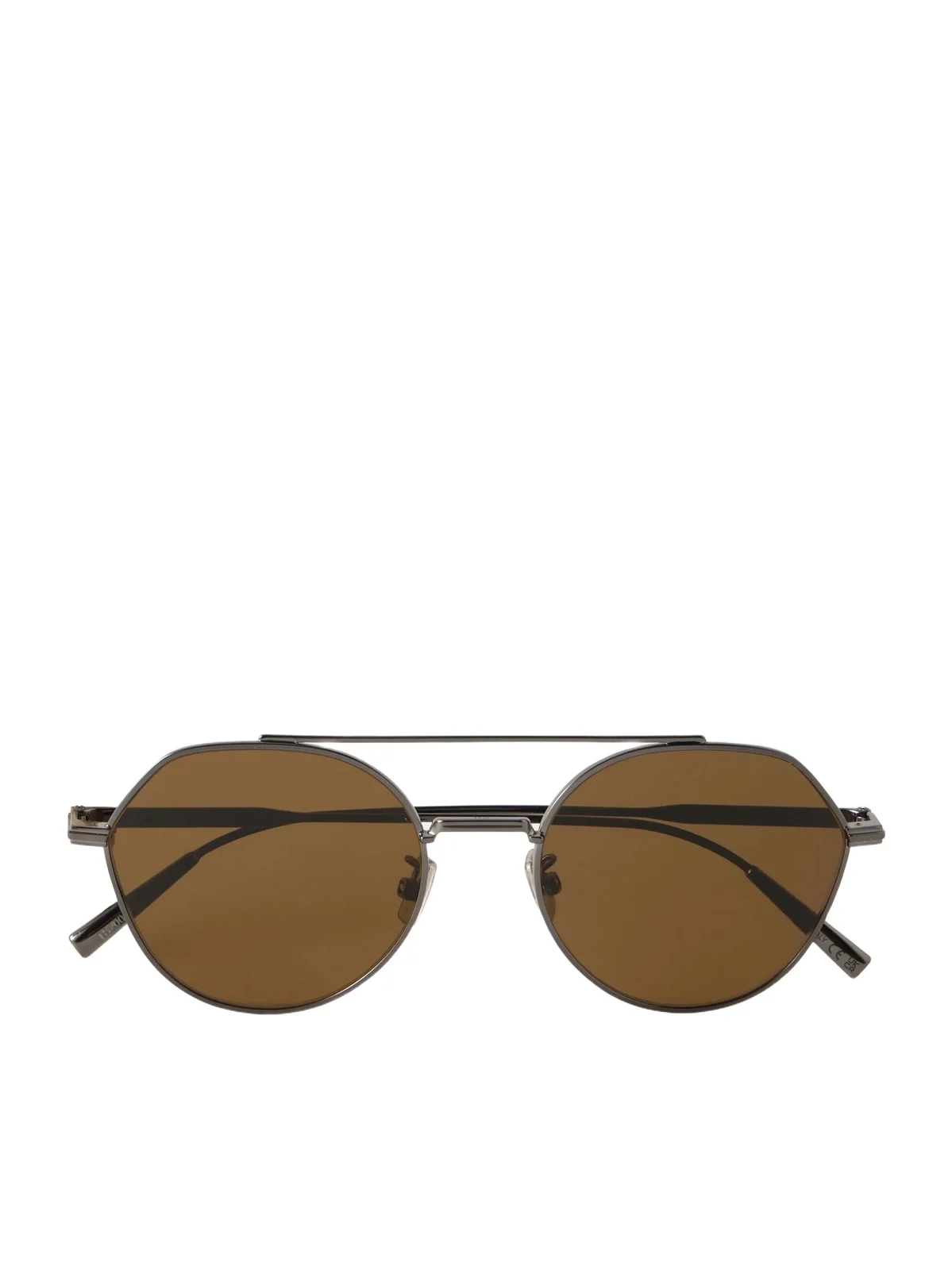 DIOR Eyewear DiorBlackSuit R6U Aviator-Style Silver-Tone Metal Sunglasses - Men