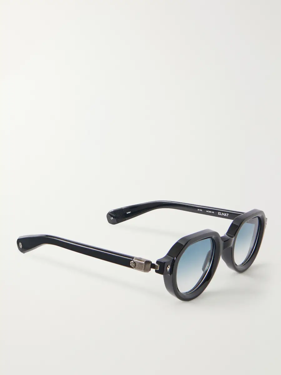Sato Elnat Round-Frame Acetate Sunglasses - Men | Thumbnail 4