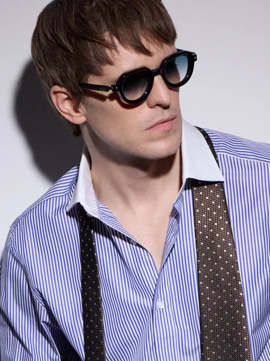 Sato Elnat Round-Frame Acetate Sunglasses - Men | Thumbnail 5