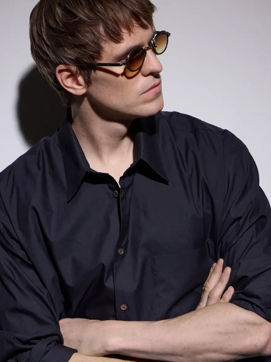 Sato Algedi-T Round-Frame Titanium Sunglasses - Men | Thumbnail 2