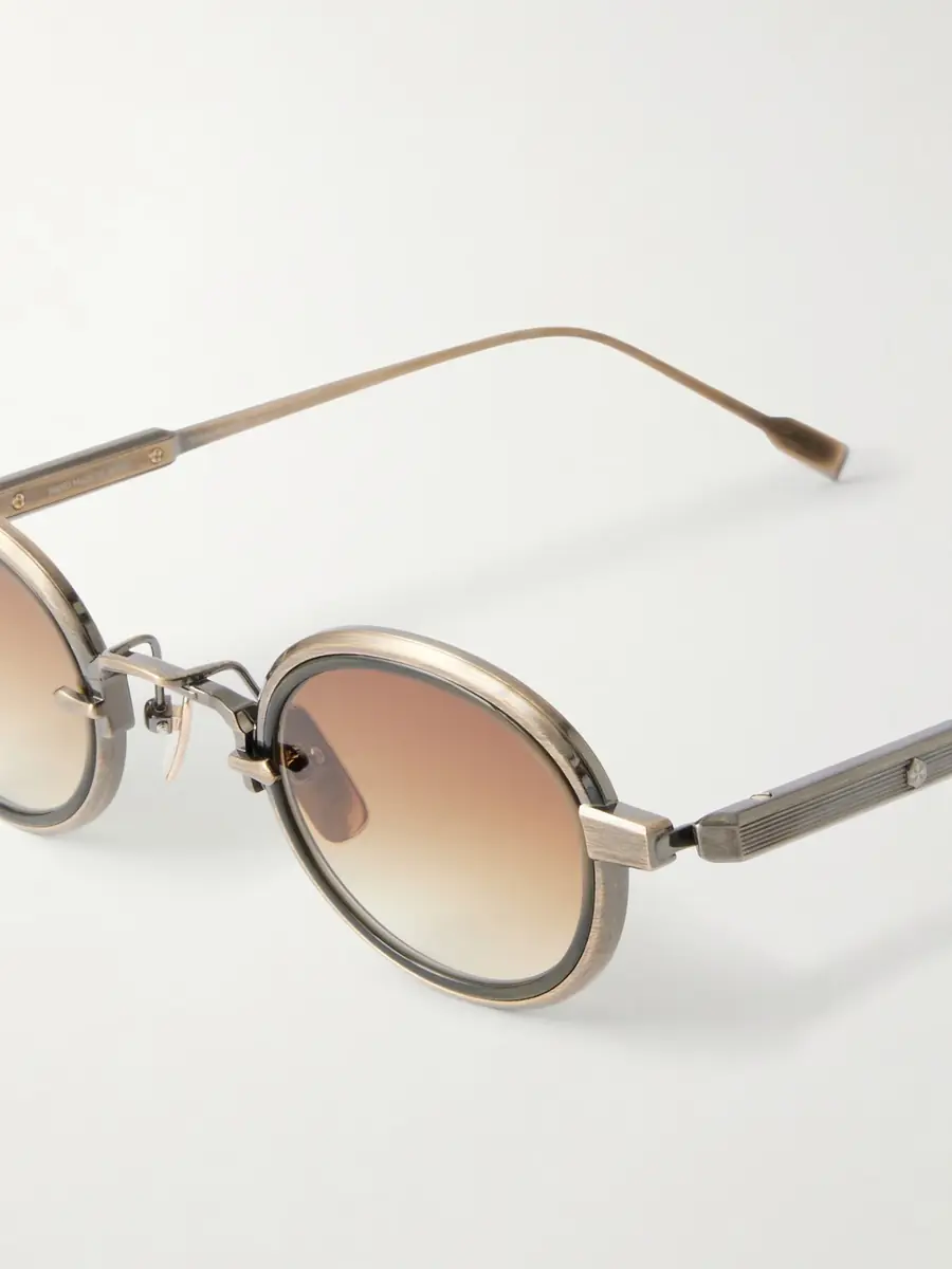 Sato Algedi-T Round-Frame Titanium Sunglasses - Men | Thumbnail 3
