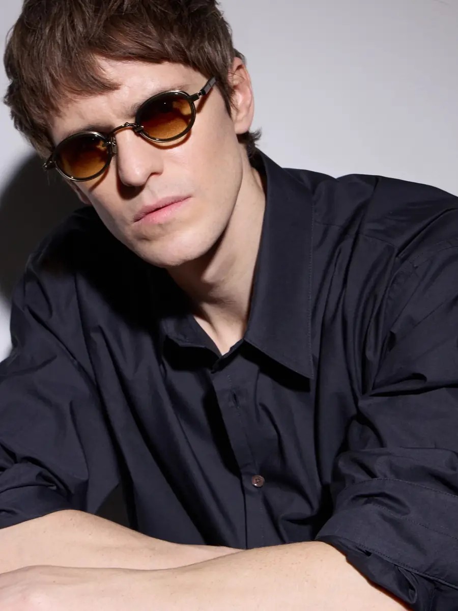 Sato Algedi-T Round-Frame Titanium Sunglasses - Men | Thumbnail 5