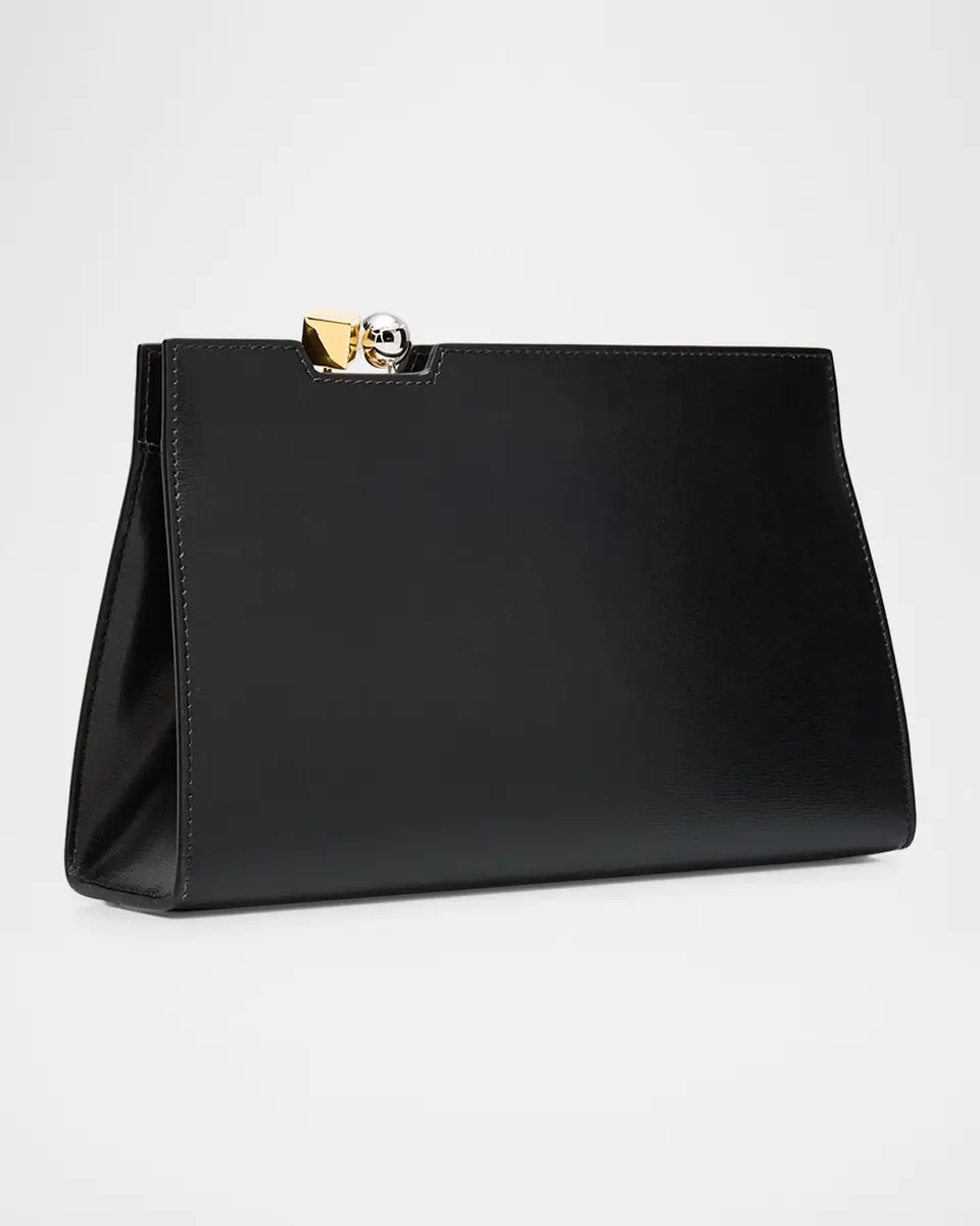 Jacquemus Le Salon Rond Carre Leather Clutch Bag | Thumbnail 7 Jacquemus Le Salon Rond Carre Leather Clutch Bag | Thumbnail 7