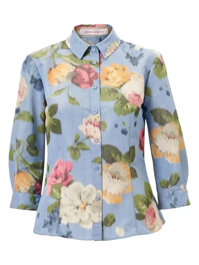 Ana Floral Button-Down Shirt