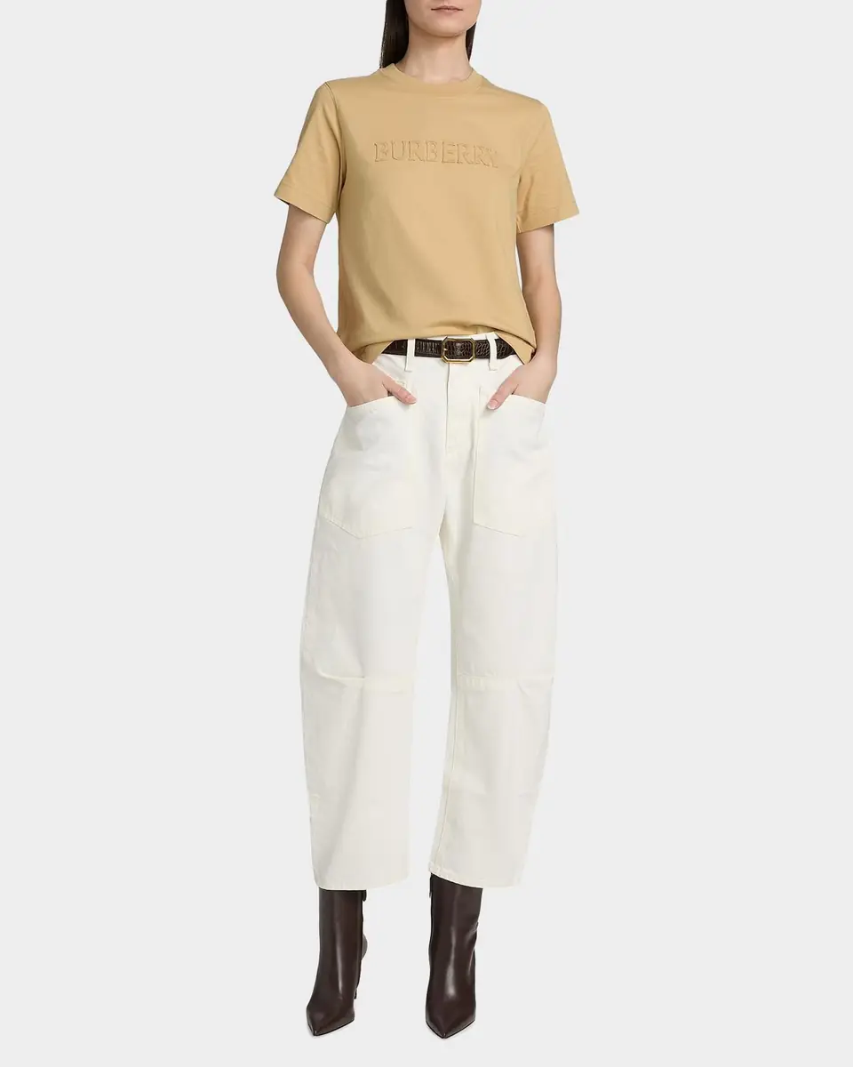 Burberry Frankie Cotton Logo T-Shirt | Thumbnail 2