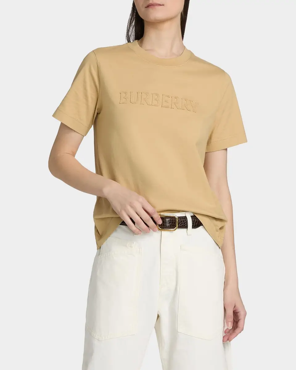 Burberry Frankie Cotton Logo T-Shirt | Thumbnail 4