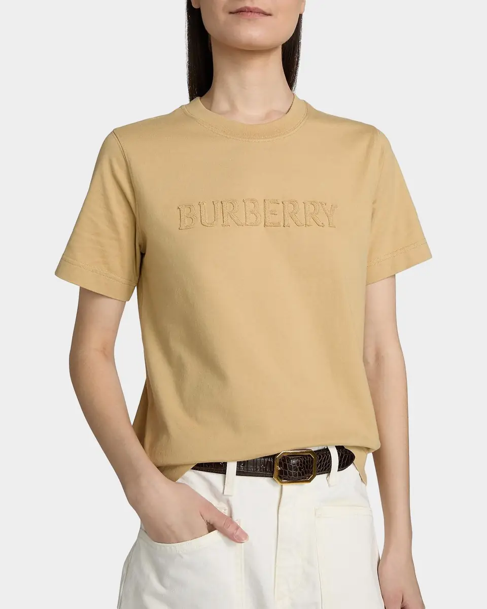 Burberry Frankie Cotton Logo T-Shirt | Thumbnail 5