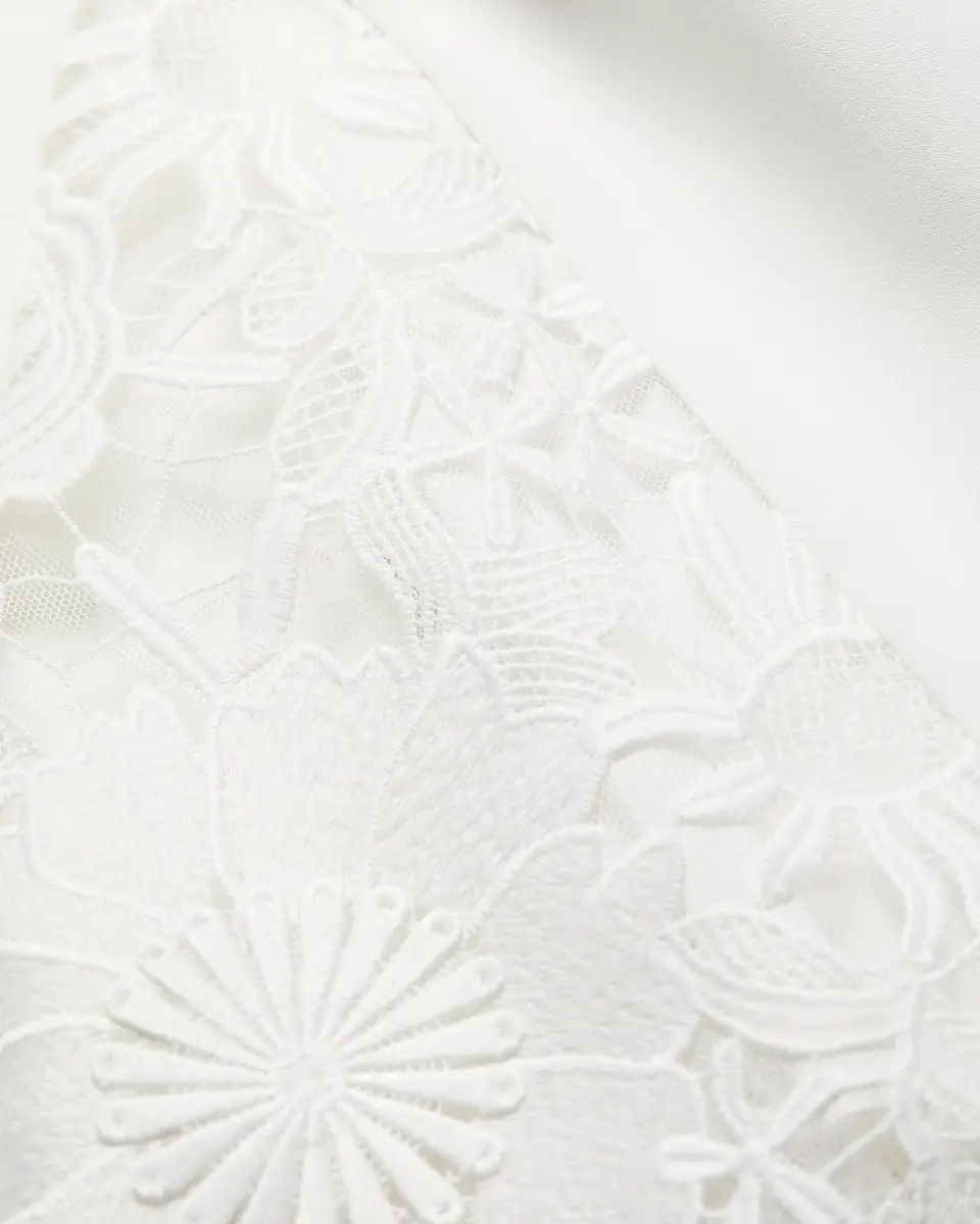 Milly Ariel Cady 3D Lace Minidress | Thumbnail 6 Milly Ariel Cady 3D Lace Minidress | Thumbnail 6