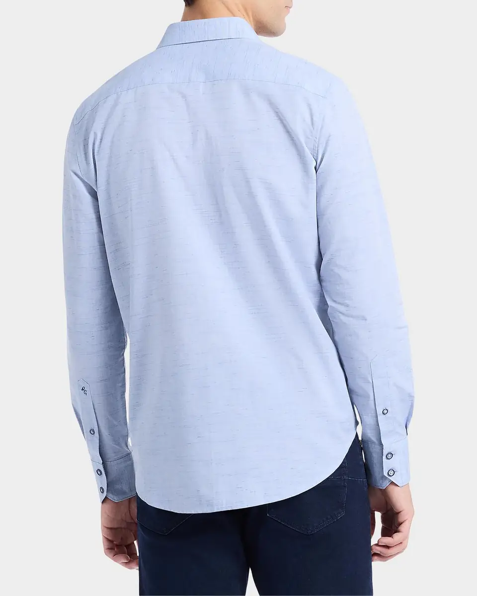 Robert Graham Avondale Woven Chambray Cotton Shirt | Thumbnail 3 Robert Graham Avondale Woven Chambray Cotton Shirt | Thumbnail 3