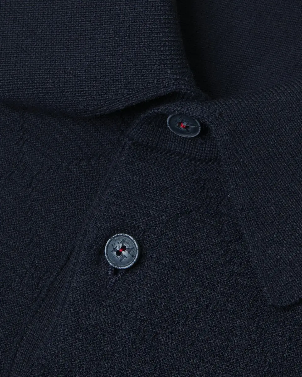Kiton Diamond Weave Polo Shirt | Thumbnail 5 Kiton Diamond Weave Polo Shirt | Thumbnail 5