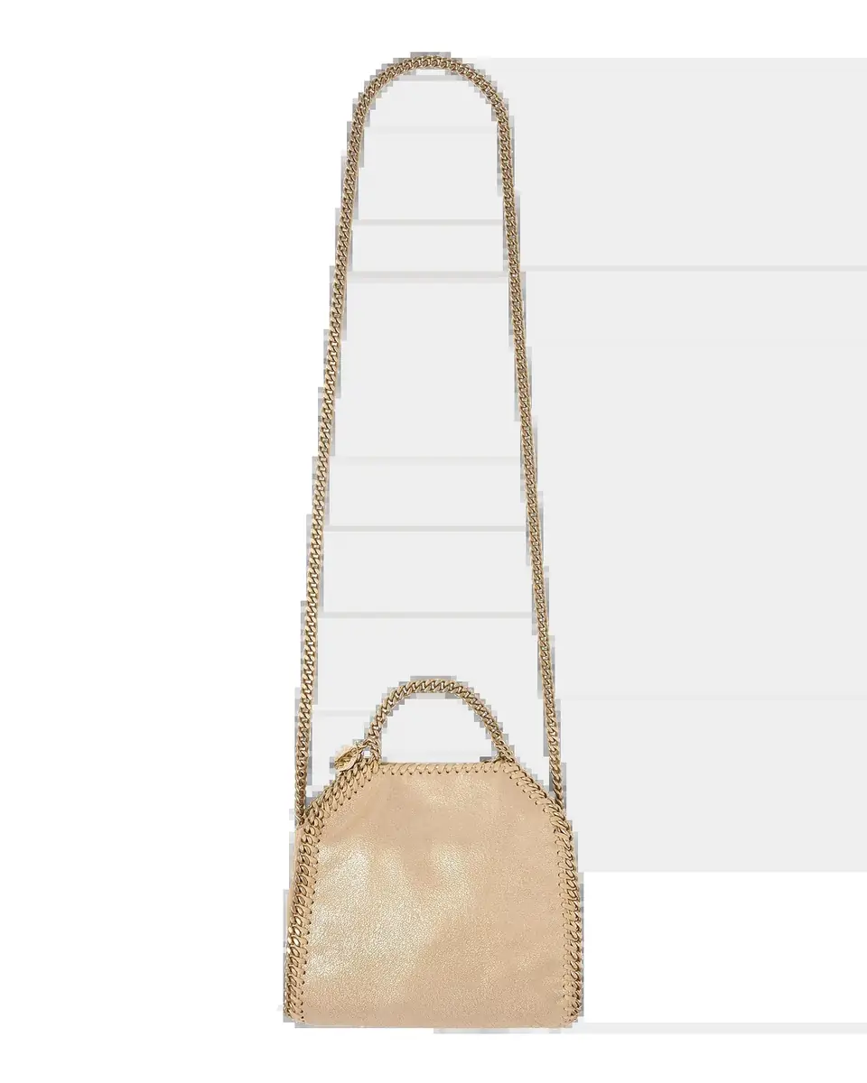 Stella McCartney Falabella Tiny Metallic Top Handle Bag | Thumbnail 2