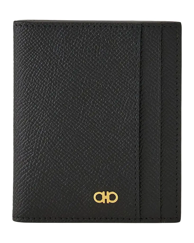 Ferragamo Micro Gancio Bi-Fold Wallet | Image 1 Ferragamo Micro Gancio Bi-Fold Wallet | Image 1