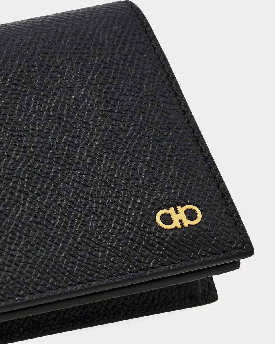 Ferragamo Micro Gancio Bi-Fold Wallet | Thumbnail 5 Ferragamo Micro Gancio Bi-Fold Wallet | Thumbnail 5