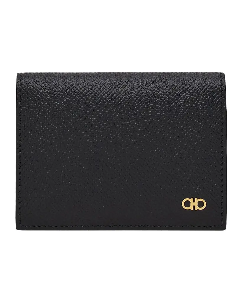Ferragamo Micro Gancio Bi-Fold Wallet | Image 1 Ferragamo Micro Gancio Bi-Fold Wallet | Image 1