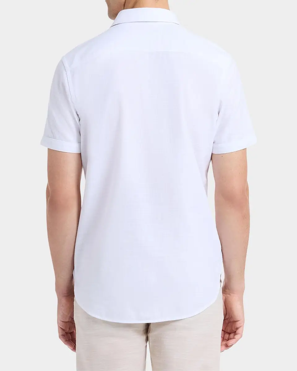 Robert Graham Sutton Solid Linen-Cotton Shirt | Thumbnail 3 Robert Graham Sutton Solid Linen-Cotton Shirt | Thumbnail 3
