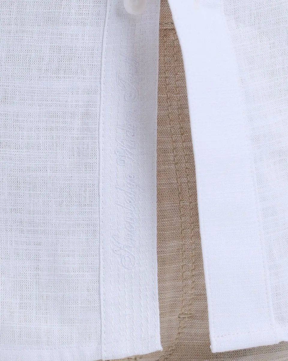 Robert Graham Sutton Solid Linen-Cotton Shirt | Thumbnail 6 Robert Graham Sutton Solid Linen-Cotton Shirt | Thumbnail 6