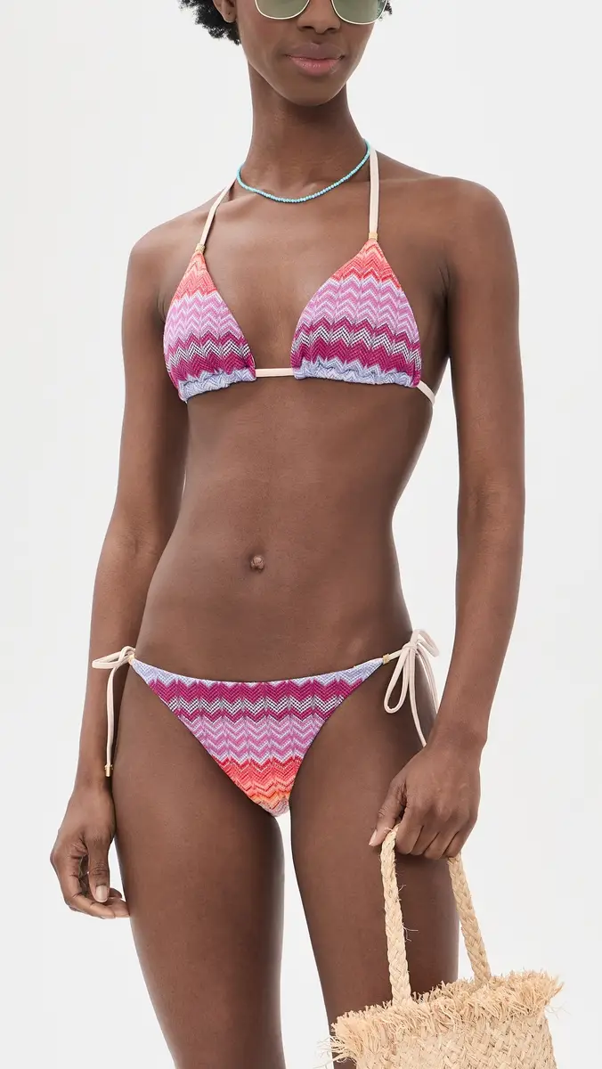 PQ Swim Tie Side Bikini Bottoms unkissed | Thumbnail 4 PQ Swim Tie Side Bikini Bottoms unkissed | Thumbnail 4
