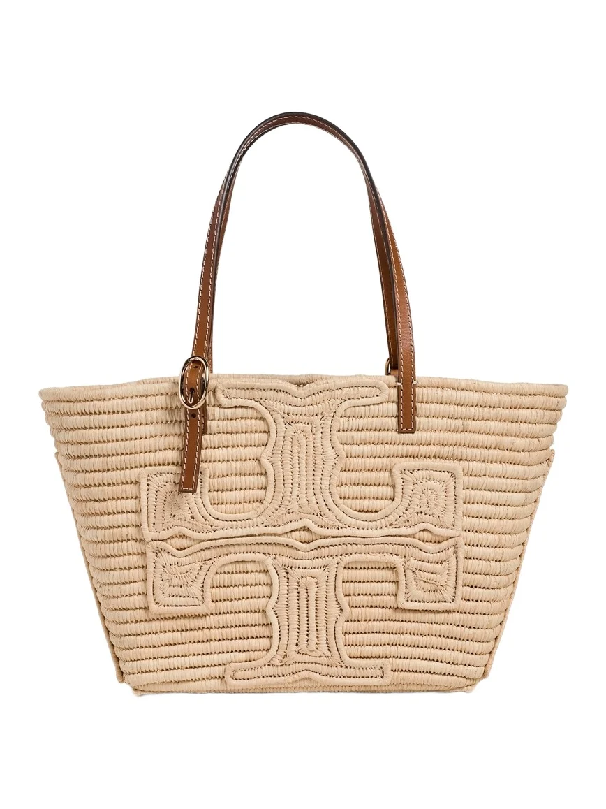 Ella Structured Straw Small Tote Ella Structured Straw Small Tote