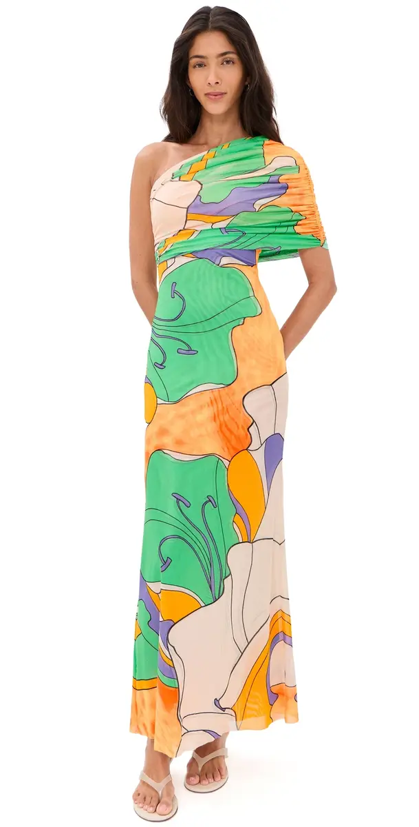 AFRM Mirabel Dress Scarf Floral | Image 1 AFRM Mirabel Dress Scarf Floral | Image 1