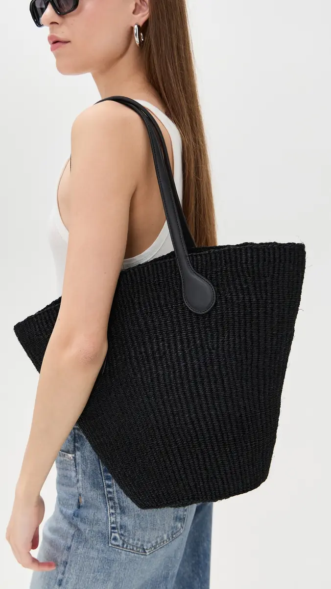 Liffner Straw Basket Bag | Thumbnail 3