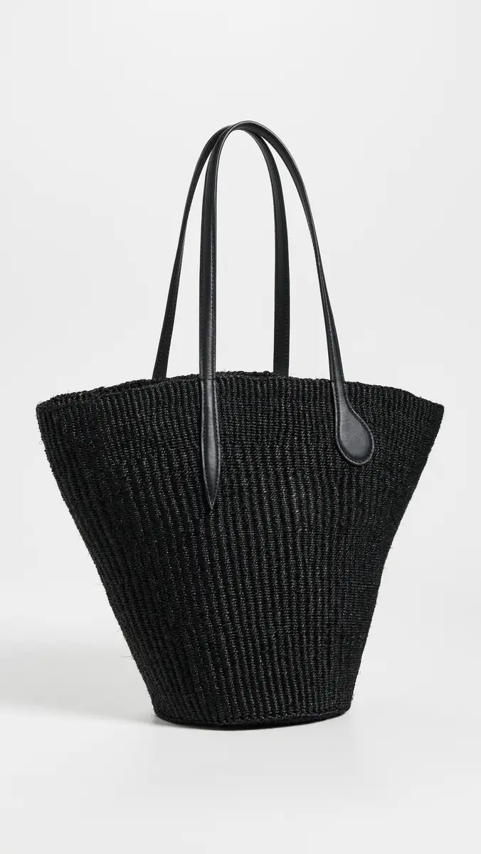Liffner Straw Basket Bag | Thumbnail 4