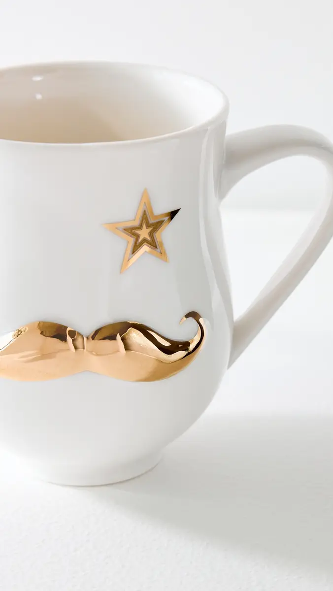 Jonathan Adler Gilded Mr. and Mrs. Muse Mug | Thumbnail 4