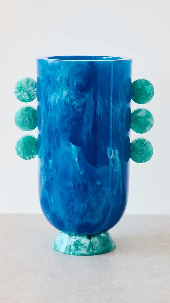 Jonathan Adler Mustique Ripple Resin Vase | Thumbnail 2 Jonathan Adler Mustique Ripple Resin Vase | Thumbnail 2