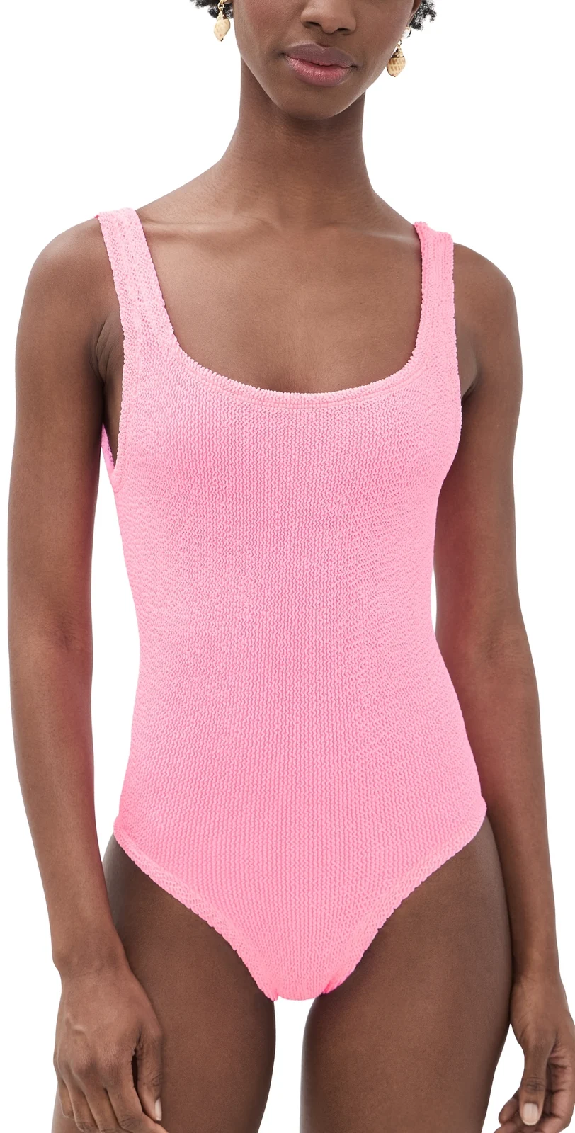 Hunza G Square Neck One Piece