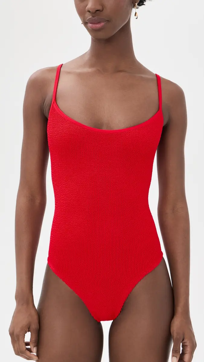 Hunza G Pamela One Piece Red One Size | Thumbnail 2